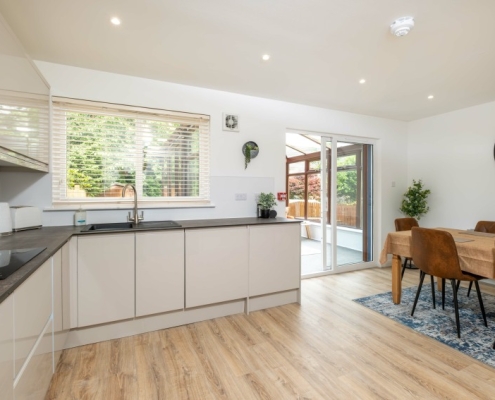 Kitchen Dining Area in Langley House